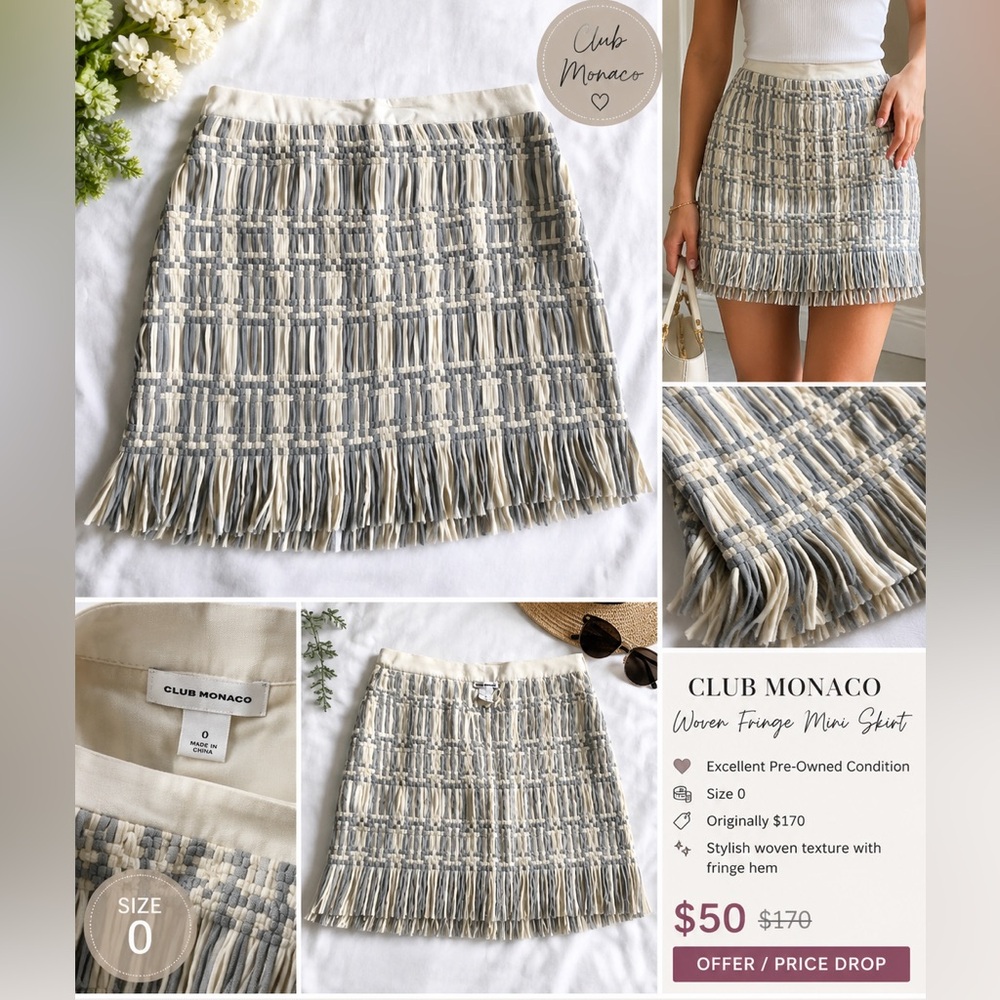 Club Mónaco Skirt